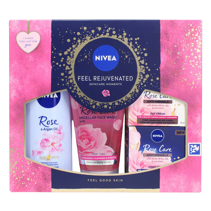Nivea Feel Rejuvanated Gift Set 4pc