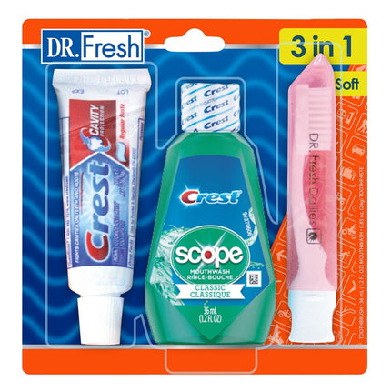 Crest Dental Travel Kit