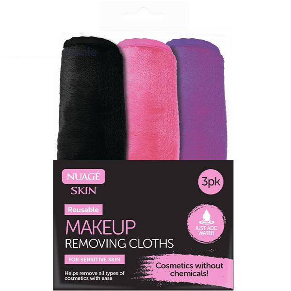 Nuage Reusable Makeup Removing Cloths 3pk