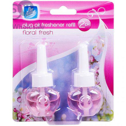 Pan Aroma Floral Fresh Plug-In Air Freshener Refill 2pk