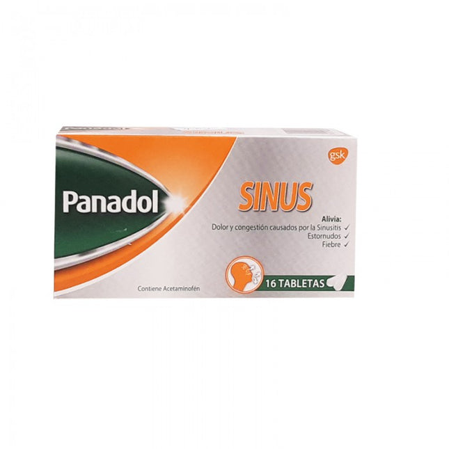 Panadol Congestion Sinus Tabs 16's