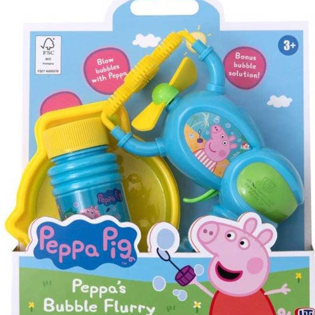 Peppa Pig Bubble Flurry Toy Set