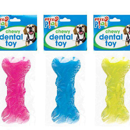 Pets Play Chewy PVC Dog Toys Assorted