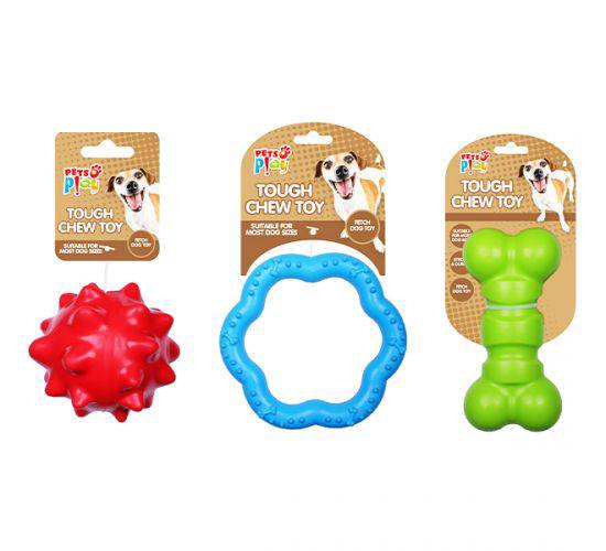 Pets Play Dog Tough Toys Asst