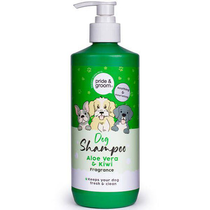 Pride & Groom Aloe Vera & Kiwi Dog Shampoo 500ml