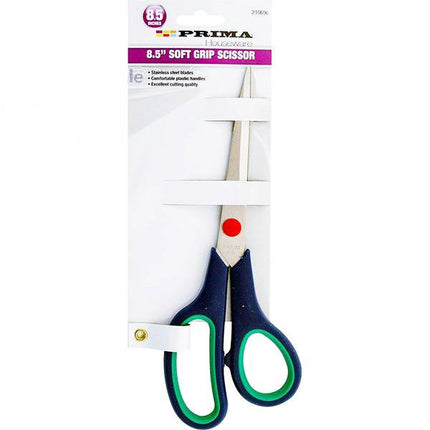 Prima Soft Grip Stainless Steel Scissors 8.5"