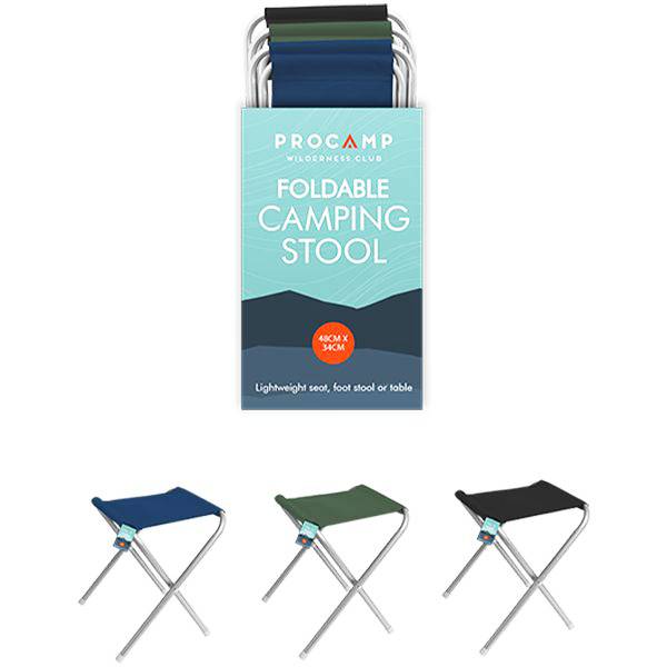 Procamp Folding Camping Stool 48cm x 34cm