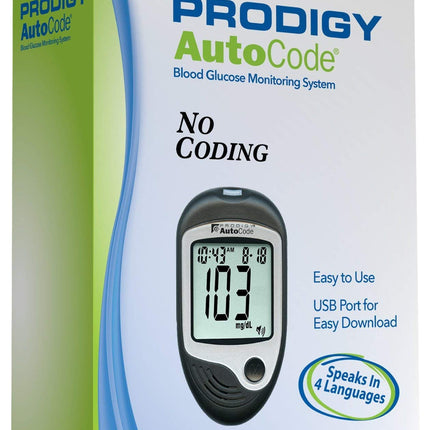 Prodigy AutoCode Blood Glucose Monitor - No Strips