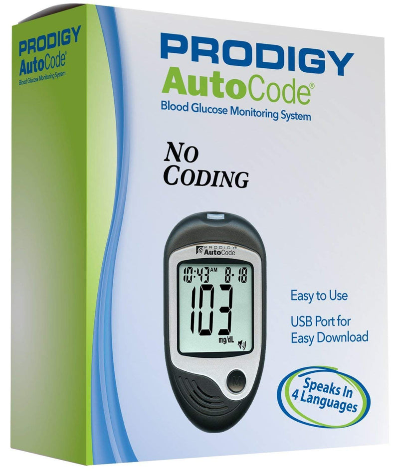 Prodigy AutoCode Blood Glucose Monitor - No Strips