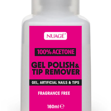 Nuage 100% Acetone Gel Polish & Tip Remover 160ml