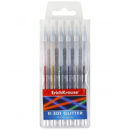 Glitter Gel Pens 6's