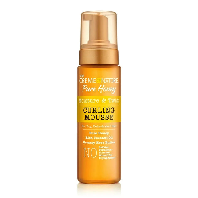 Creme Of Nature Pure Honey Curling Mousse 7oz