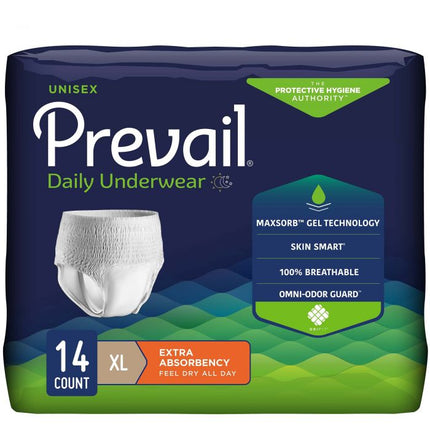 Prevail Daily Underwear Ex Large 58" - 68"  PV514