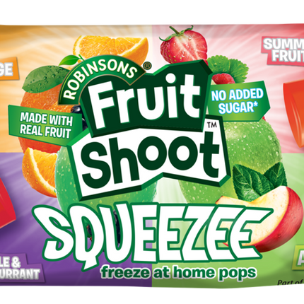 Fruit Shoot Squeezee Ice Pops 12pk