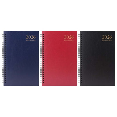 Diary 2026 A5 Week to View Wired