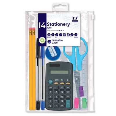 A* Stationery Set 14pc