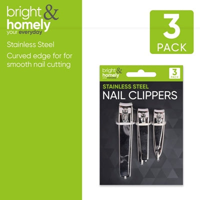 Bright & Homely Nail Clipper Set 3pc