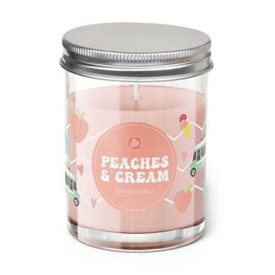 PAN AROMA PEACHES AND CREAM SCENTED CANDLE 150G