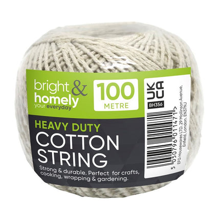 Bright & Homely Cotton String 100m