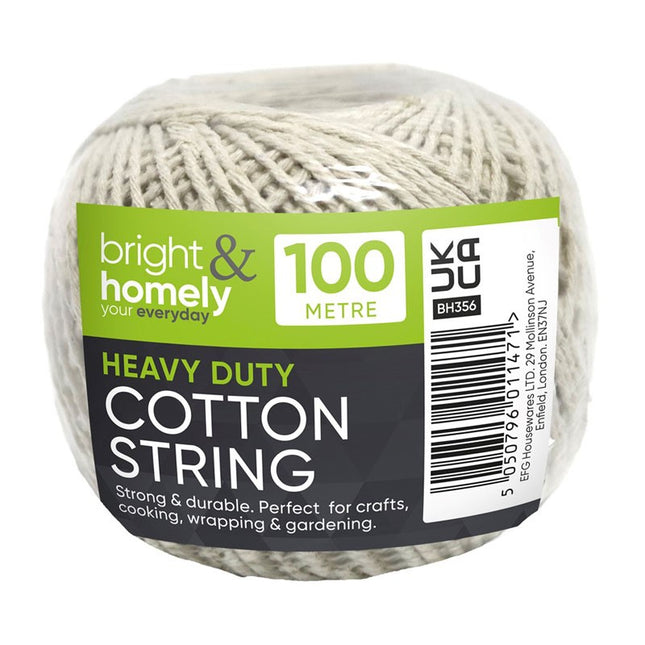 Bright & Homely Cotton String 100m