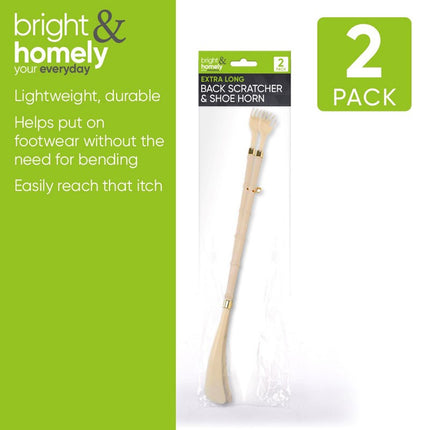 BRIGHT & HOMELY BACK SCRATCHER & SHOE HORN