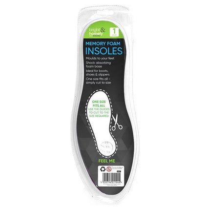 BRIGHT AND HOMELY MEMORY INSOLES I PAIR