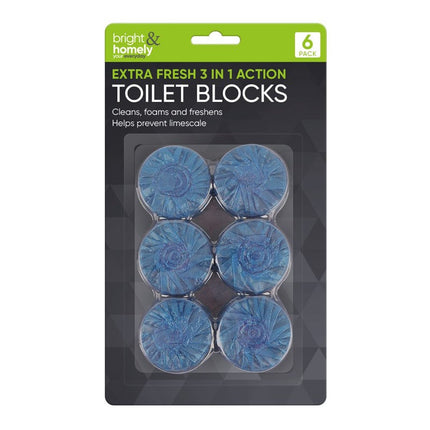 BRIGHT AND HOLELY 3 IN 1 ACTION TOILET BLOCKS
