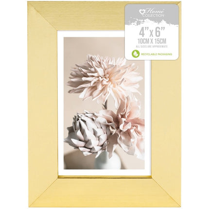 Home Collection Frame Gold 4 x 6