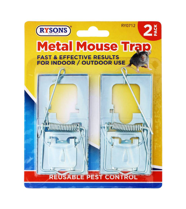 Rysons Metal Mouse Trap 2 Pack