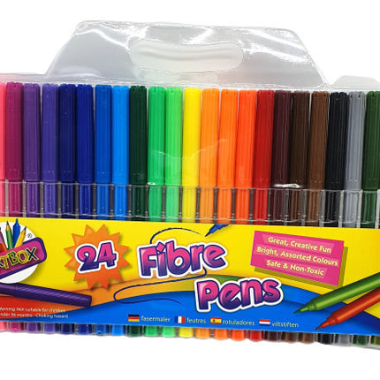 Art Box Fibre Pens 24's