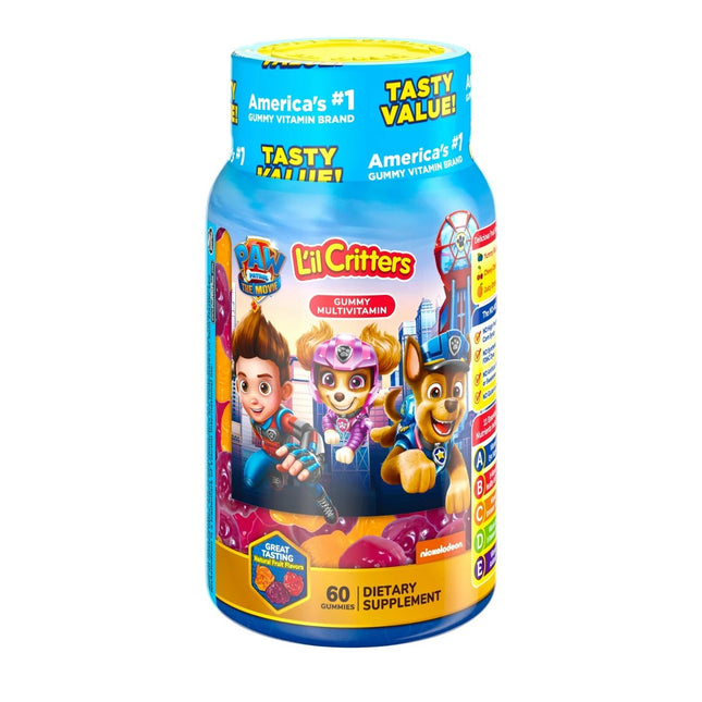 L'il Critters Paw Patrol Gummy Multivitamins for Kids 60ct