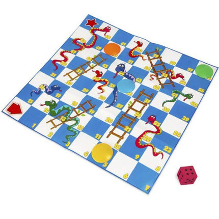 Fun Hub Giant Snakes & Ladders  90cm x 90cm