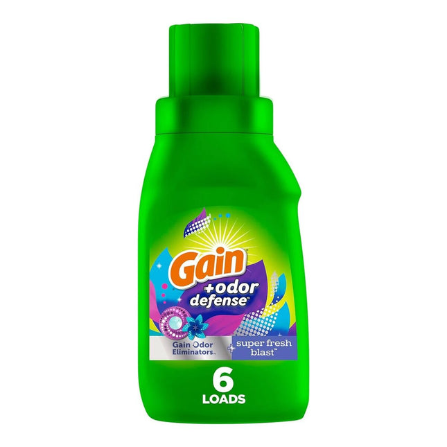 Gain Liquid Detergent + Odor Defense 10oz