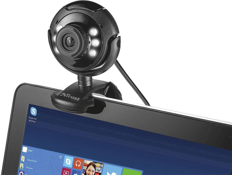 Trust Spotlight Webcam with LED Lights