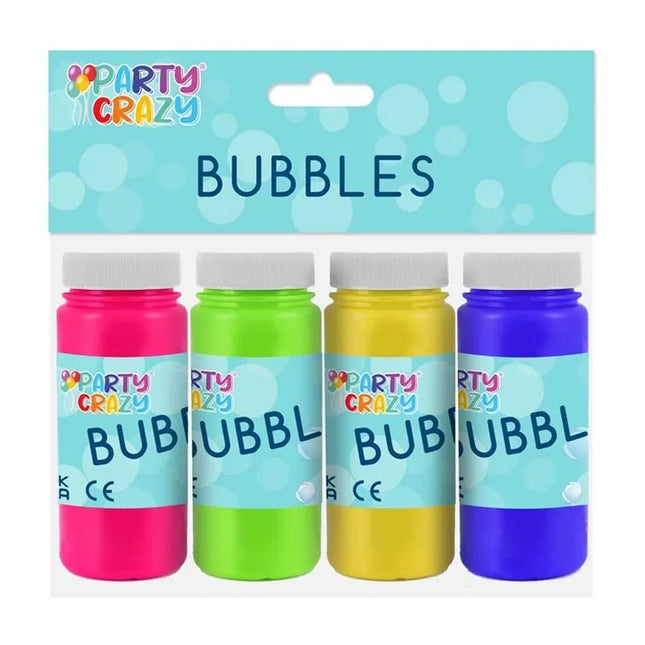 Party Crazy Bubbles 4pk