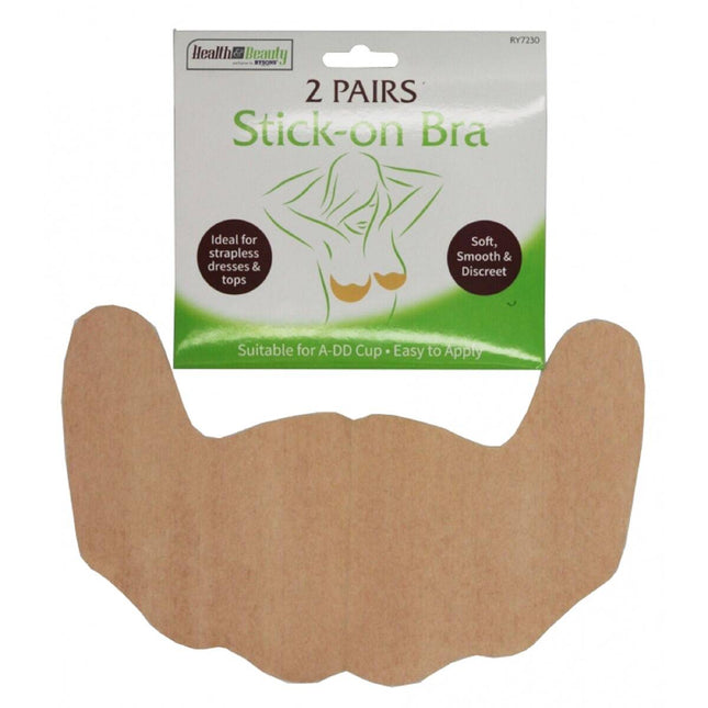 Health & Beauty Stick On Bra 2 Pairs