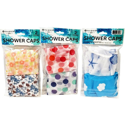 Nu-Pore Spa Shower Cap 2pk