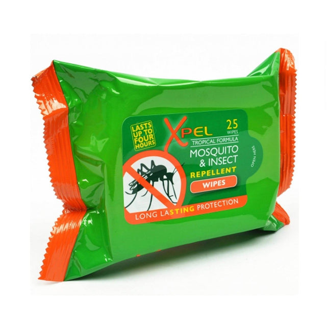 Xpel Mosquito & Insect Repel Wipe 25's