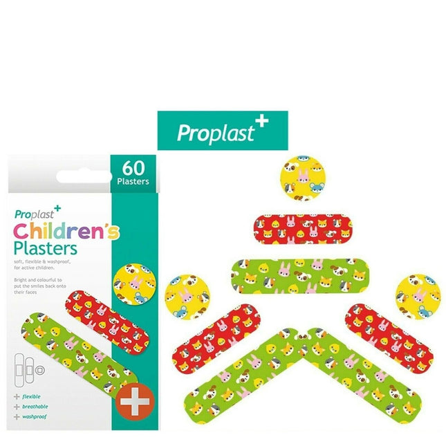 Proplast Children's Plasters Asst 60pk