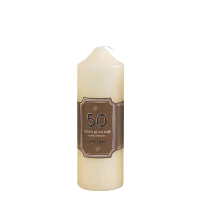 PILLAR CANDLES 50 HOURS