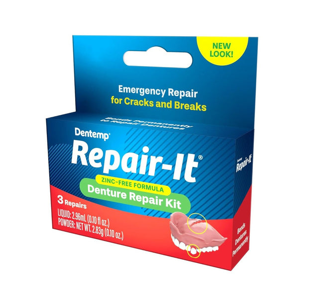 DENTEMP REPAIR IT 3 PAIRS