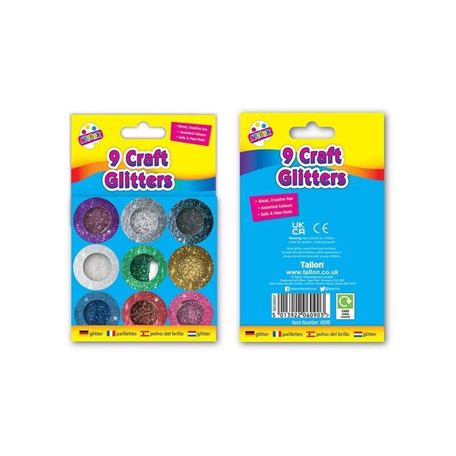 Art Box Glitter Pots 9