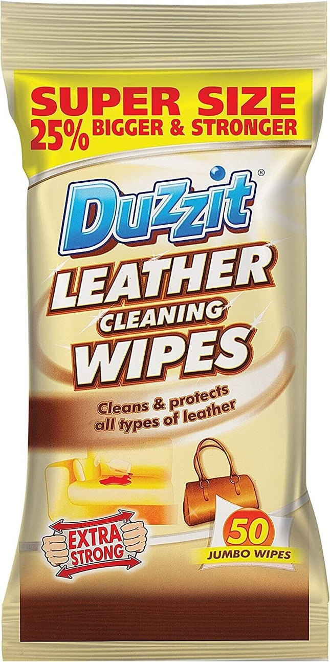 Duzzit Leather Wipes 50's