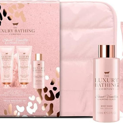 Luxury Bathing Sweet Vanilla & Almond Glaze Escape Set 6PC