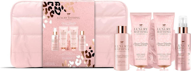 Luxury Bathing Sweet Vanilla & Almond Glaze Escape Set 6PC