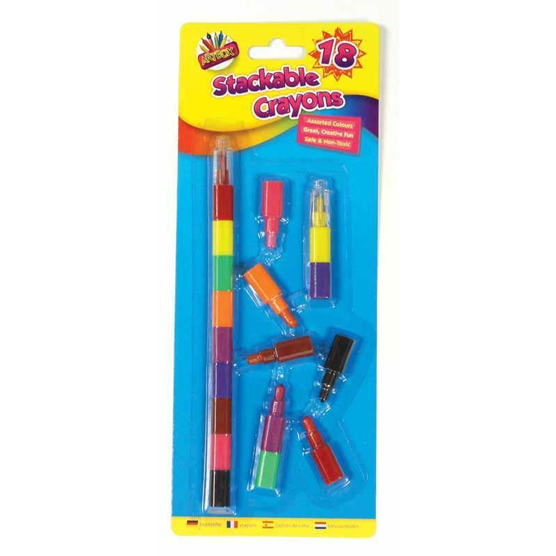 ArtBox Stackable Crayons 18pc Set