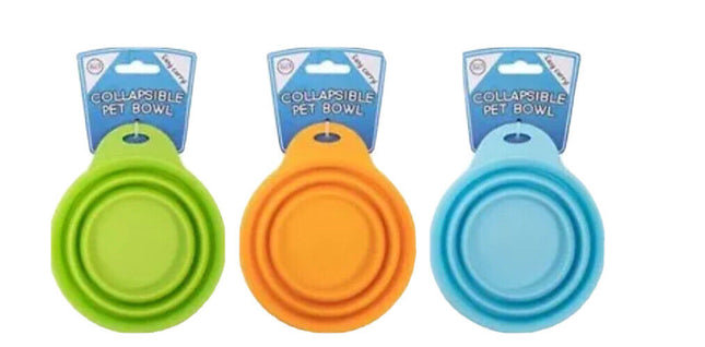 World of Pets Collapsible Pet Bowl WP1381