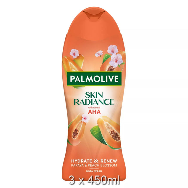 Palmolive Skin Radiance Papaya & Peach Blossom Body Wash 450ml
