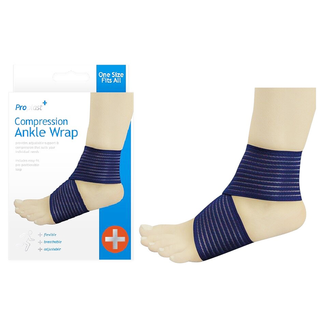 Proplast Compression Ankle Wrap One Size