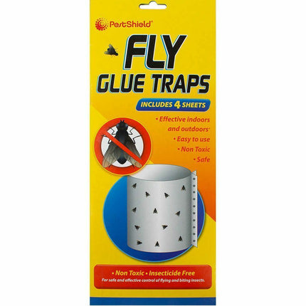 Pest Shield Fly Glue Trap 4pk